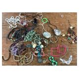 Group of costume jewelry