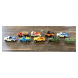 9 Hot Wheels diecast vehicles