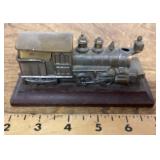 Brass train table lighter