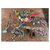 Group of costume jewelry