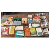 Vintage car manuals, etc