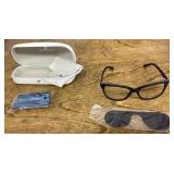 Swarovski glasses with crystals