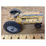 Vintage Hubley metal tractor