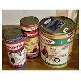 3 containers of Tinker Toys