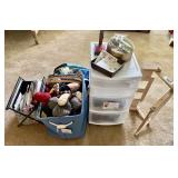 3-drawer plastic storage drawers, yarn,