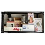 Contents of top shelf