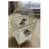 Home dï¿½cor metal bird cage 26" tall