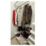 Contents of clothes closet --ladies