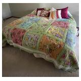 King size Serta Perfect Sleeper with bed frame