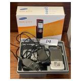 Vintage Samsung SGH-a777 slide-up phone