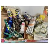2 flats of misc. home repair items
