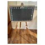 Easel with 12x18 vintage chalkboard