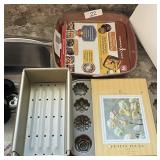 NEW petits fours pan, loaf pan, Copper Chef