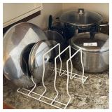 Stainless pots and pans group
