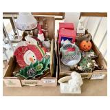 2 flat of holiday and home dï¿½cor
