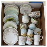 Demitasse cups and saucers