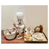 Home dï¿½cor w/Hummel Redhead Kid figure,