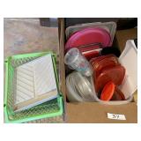 Box of plasticware