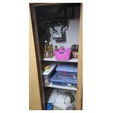 Contents of closet