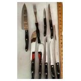 9 Cutco knives