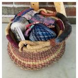 Basket of yarn