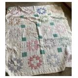 Hand made signature quilt