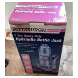 NEW 4-ton hydraulic bottle jack