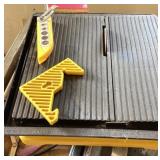 QEP 4" portable ceramic tile wet saw