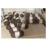 20 skeins gray Telluride yarn