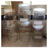 Small canister jars