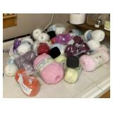 Large lot of yarn