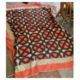 Hand stitched quilt
