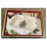 Spode Christmas Tree baking dish