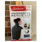 Sunbeam Massaging Renue back heat therapy