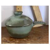 Frankoma Pottery fondue pot