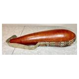 African Maasai tribal beaded milk gourd --no cap