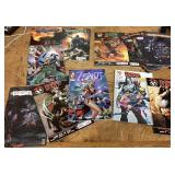 Collection of comic books