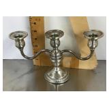 Weighted sterling candelabra