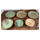 Frankoma plates and bowls