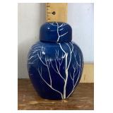 Blue ginger jar