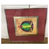 Framed art 12" x 13ï¿½