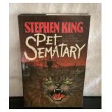 1983 Stephen King "Pet Sematary" book