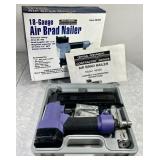 Central Pneumatic 18-gauge air brad nailer