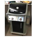 Weber Spirit gas grill with tank