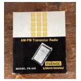 Milovac AM/FM transistor radio