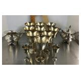 Assorted silver plate