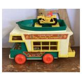 Vintage Fisher-Price camper