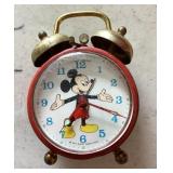 Vintage Mickey Mouse alarm clock