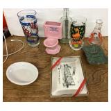 Clean up lot glass and ceramics