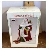 Santa cookie jar